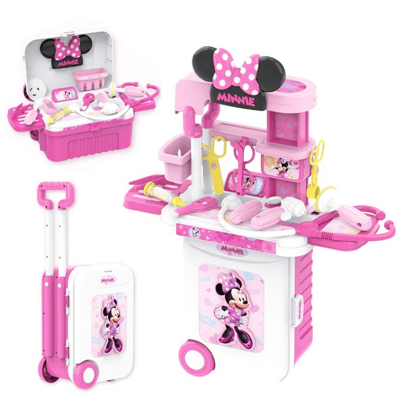 Minnie Mouse Doctor Set Trolley Case 3-in-1 EODS008-955A - Image 4