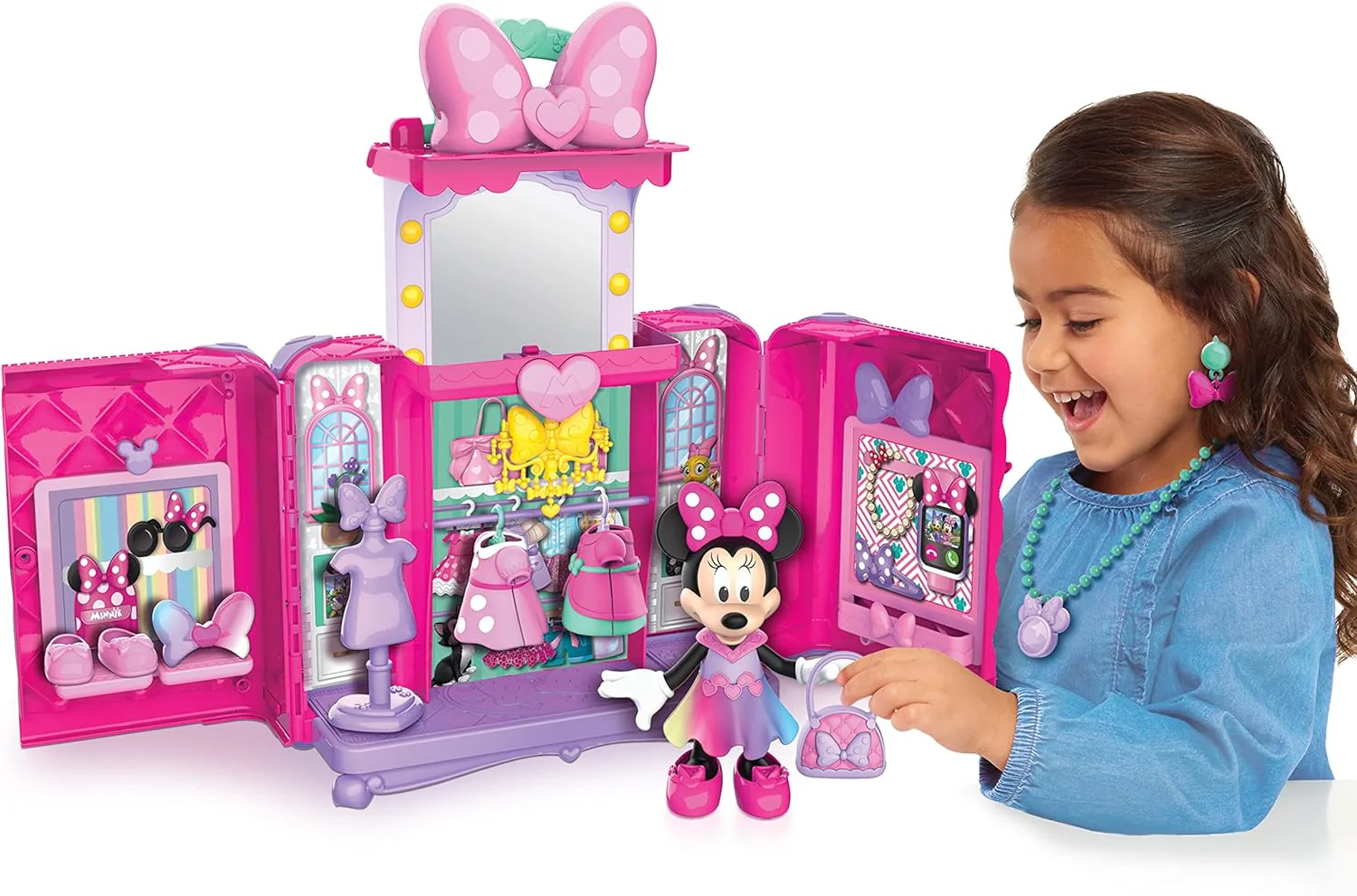 Minnie Mouse Sweet Reveals Glam & Glow Playset JP-89933 - Image 4