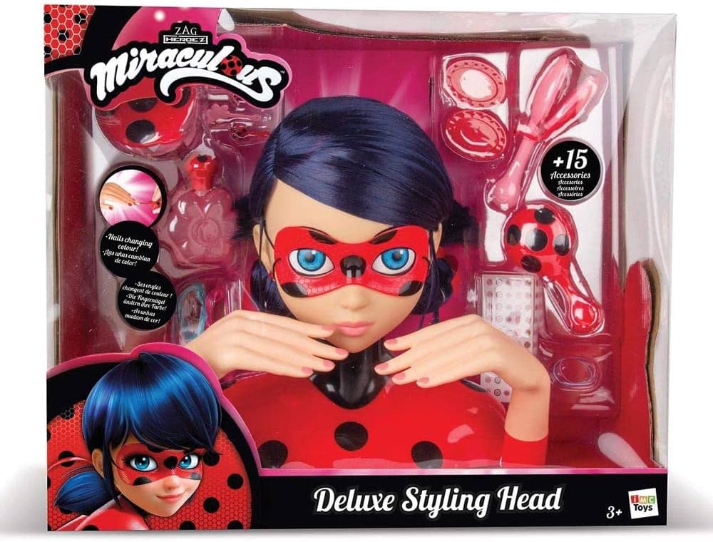 Miraculous Deluxe Styling Head - Ladybug 50247