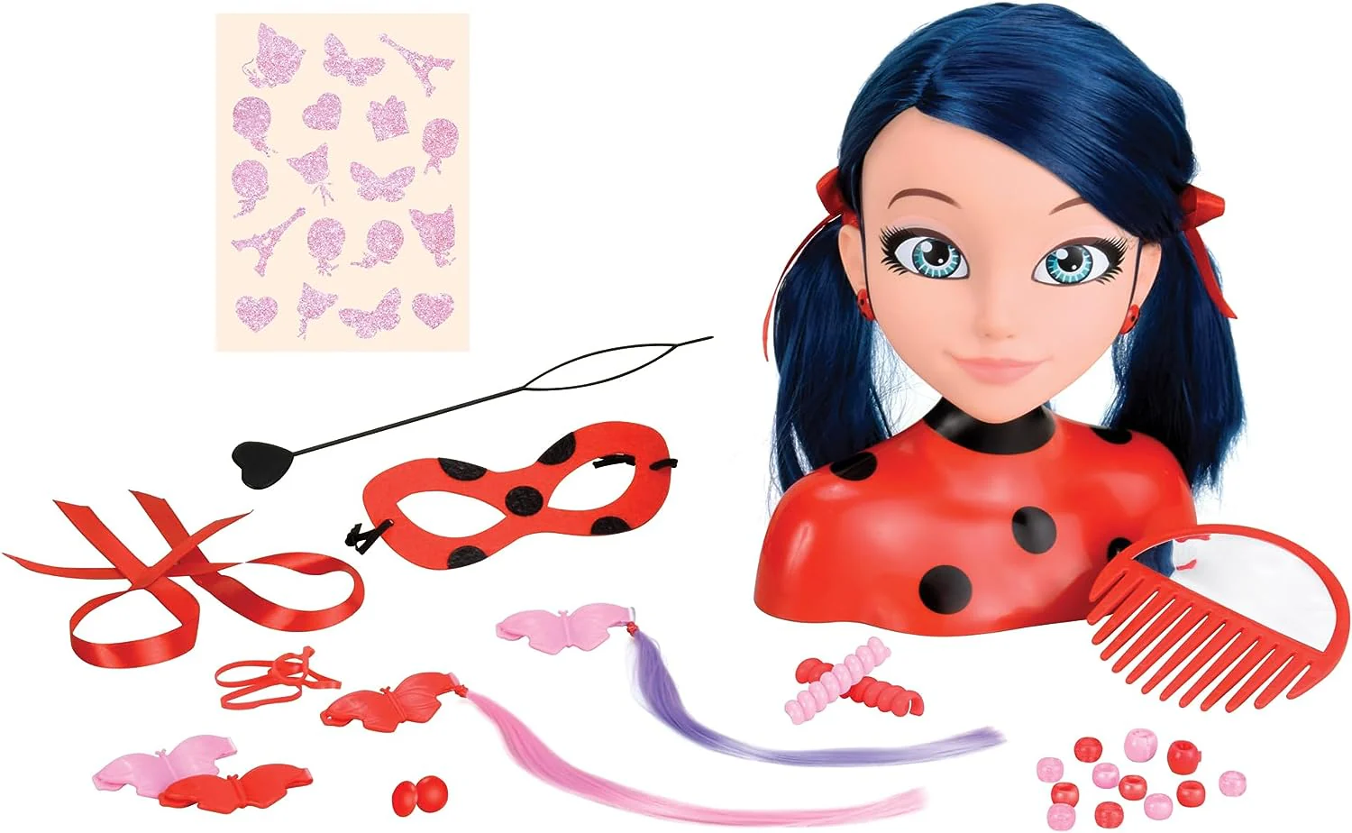 Miraculous Deluxe Styling Head - Ladybug 50247 - Image 2