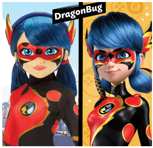 Miraculous Heroez Fashion Doll - DragonBug 50010 - Image 4