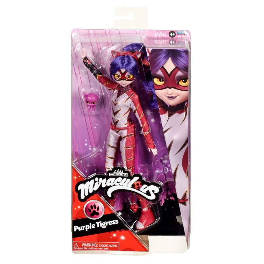 Miraculous Heroez Fashion Doll - Purple Tigress 50023