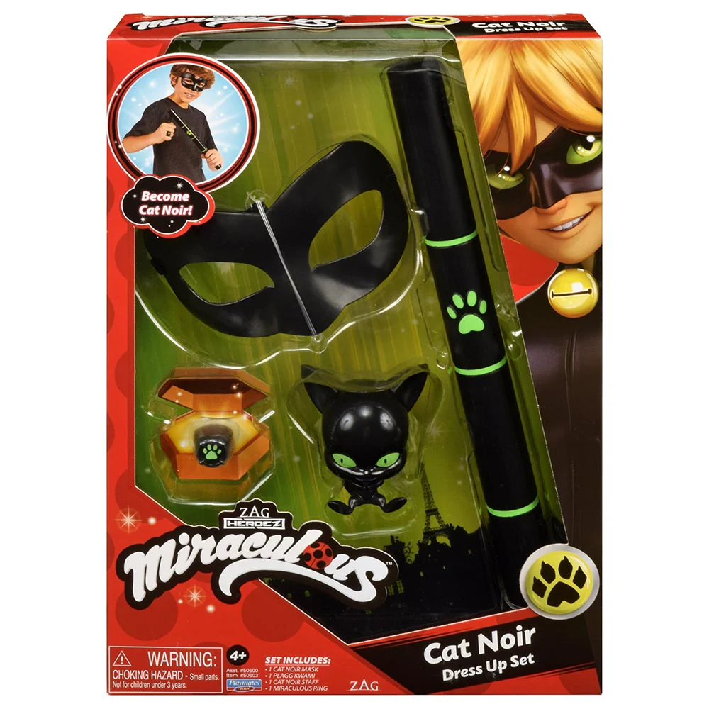 Miraculous Heroez Role Play - Cat Noir Dress Up Set 50603 - Image 4