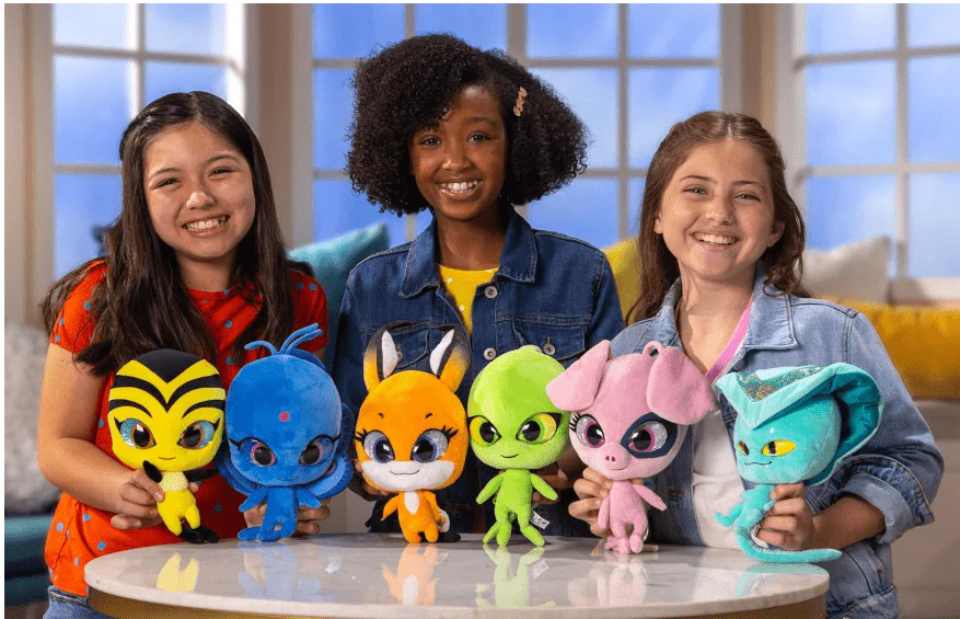 Miraculous Heroes Basic Plush - Wayzz Green 50699 - Image 3