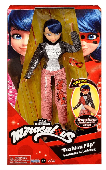 Miraculous Fashion Flip Marinette To Ladybug 50375