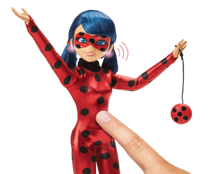 Miraculous Deluxe Feature Fashion Doll - Talk & Sparkle Ladybug 50251 - Image 6