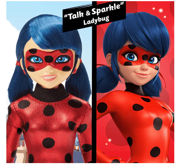 Miraculous Deluxe Feature Fashion Doll - Talk & Sparkle Ladybug 50251 - Image 7