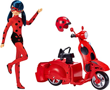 Miraculous Switch 'n Go Scooter With Ladybug Doll 50668 - Image 2