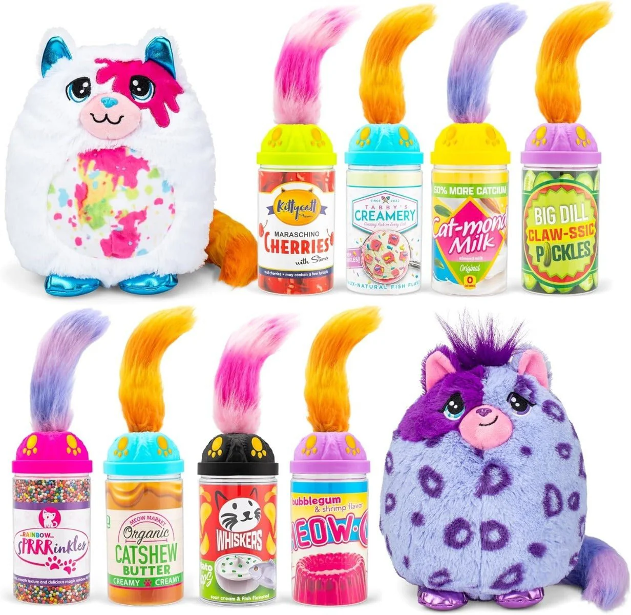 Misfittens Wild Cats Surprise Collectable Squishy Plush 03935 - Image 2