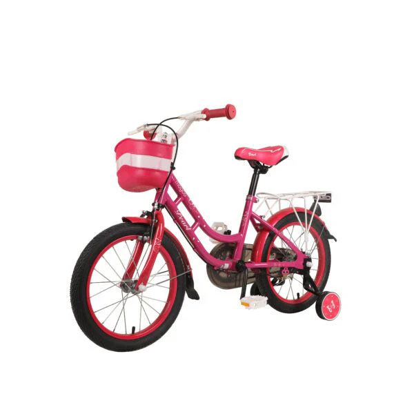 Mogoo 16 Inch Bicycle Pearl Dark Pink - Image 3