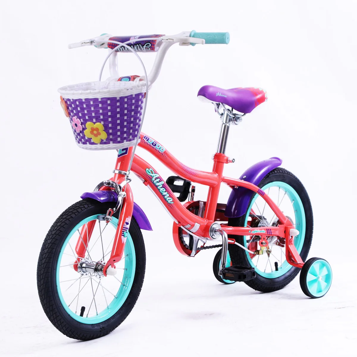 Mogoo Bicycle 12 inch Athena Peach