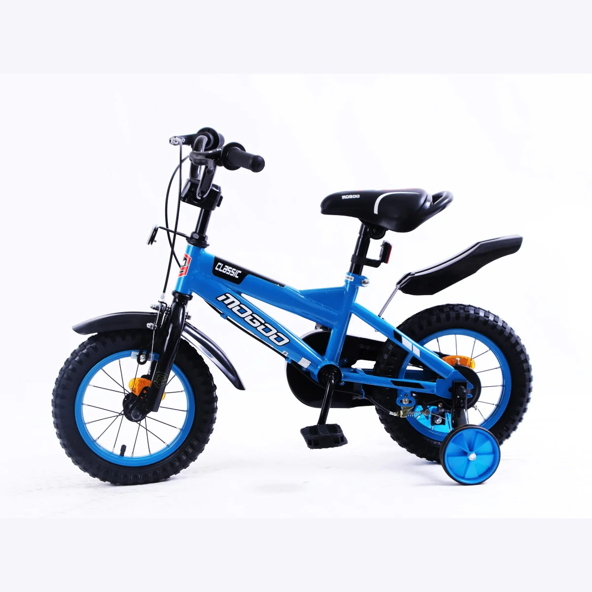 Mogoo Bicycle 12 Inch Bicycle Classic Blue - Image 4