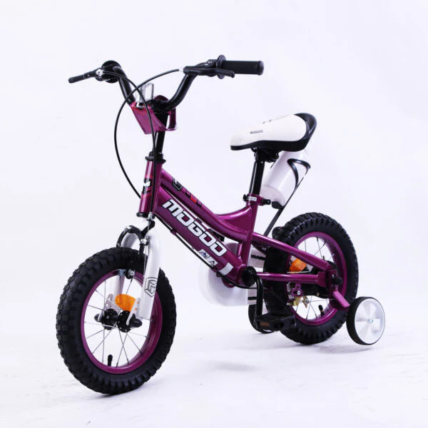 Mogoo Bicycle 12 Inch Bicycle Rayon Junior Purple
