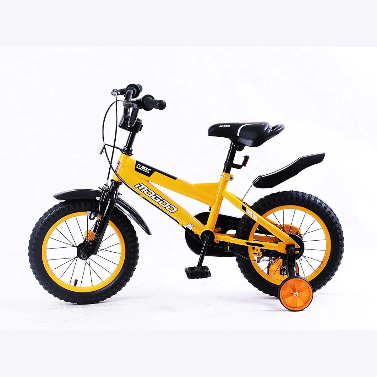 Mogoo Bicycle 14 Classic Yellow - Image 2