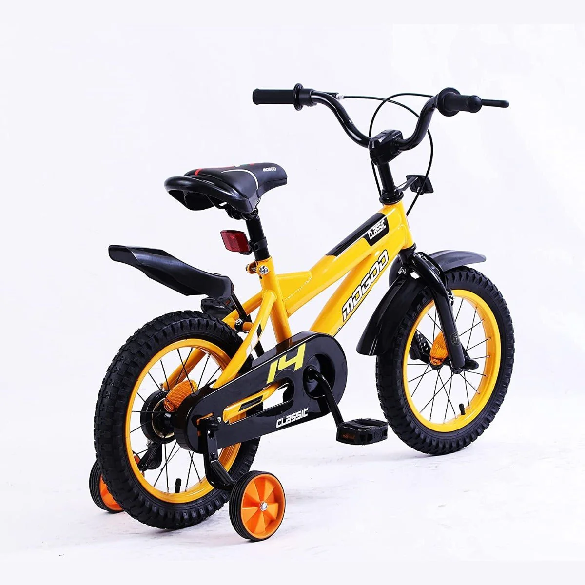 Mogoo Bicycle 14 Classic Yellow - Image 3