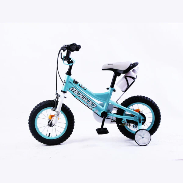 Mogoo Bicycle 16 Inch Bicycle Rayon Junior Green - Image 4