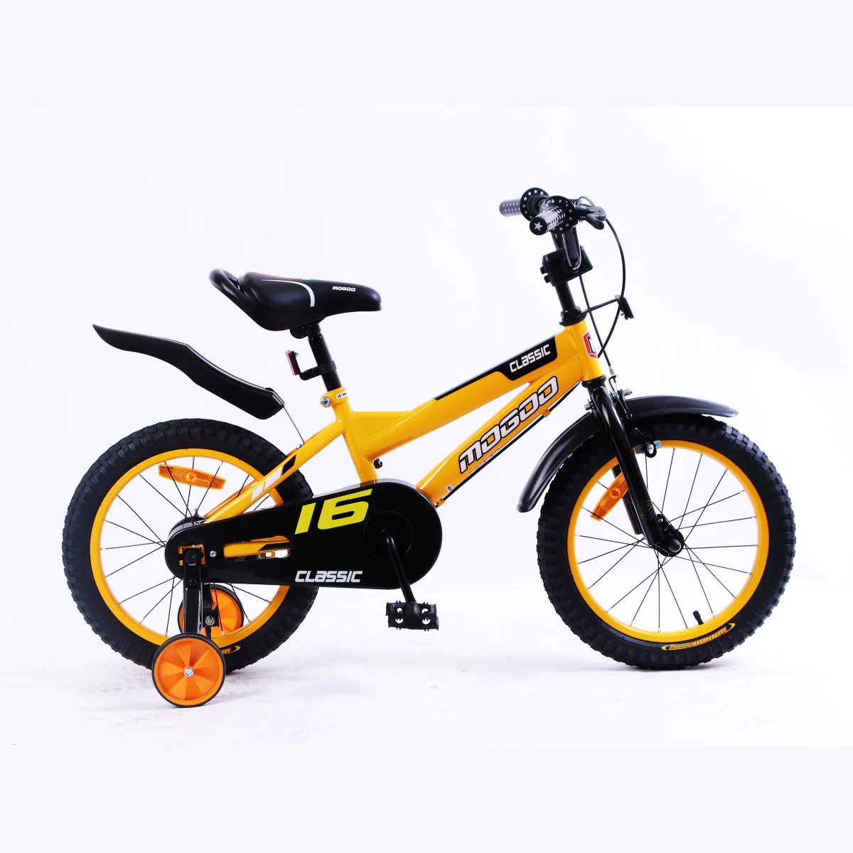 Mogoo Bicycle 16 Inch Classic Yellow - Image 3