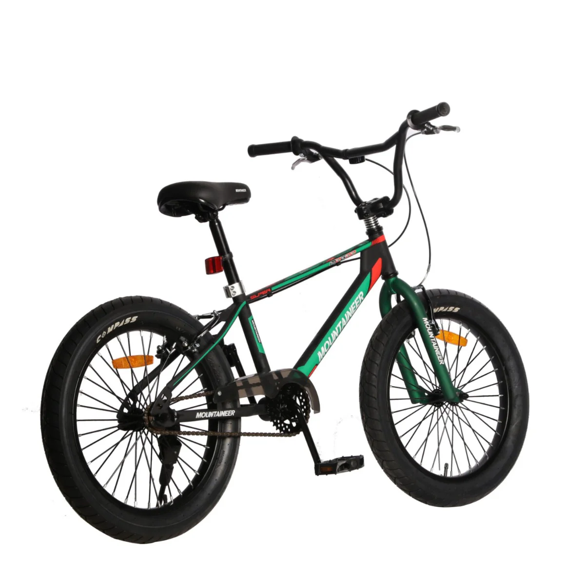 Mogoo Bicycle 16 Inch Mountaineer Green - Image 3