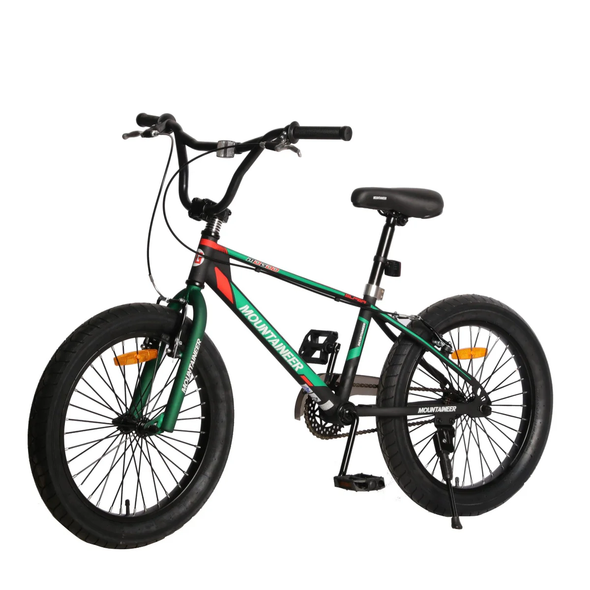 Mogoo Bicycle 16 Inch Mountaineer Green - Image 6