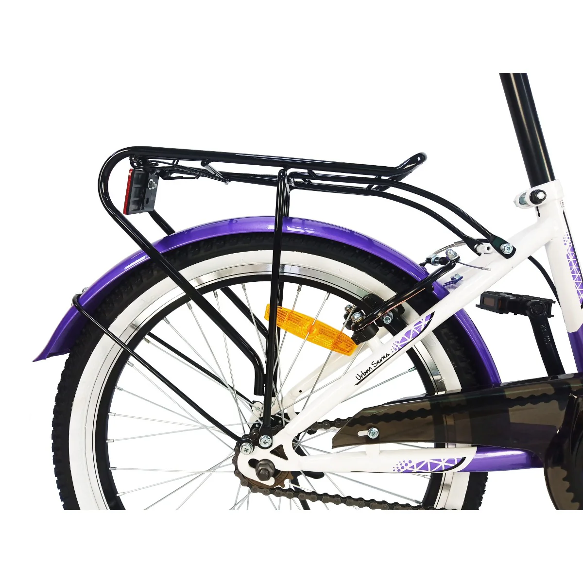 Mogoo Bicycle 20 Floress Purple - Image 4