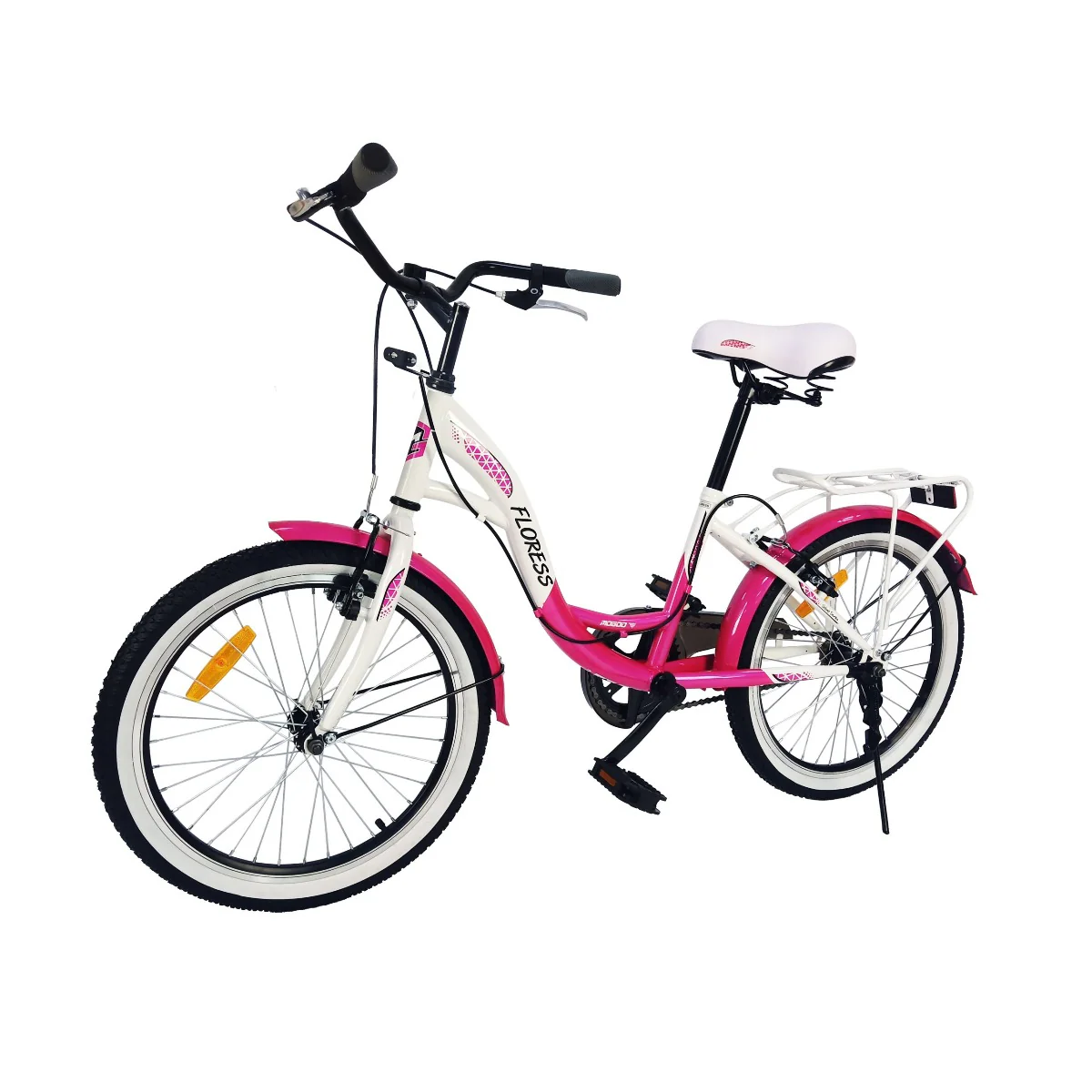 Mogoo Bicycle 20 Inch Floress Pink