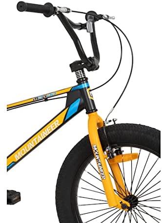 Mogoo Bicycle 20 Mountaineer Yellow - Image 3