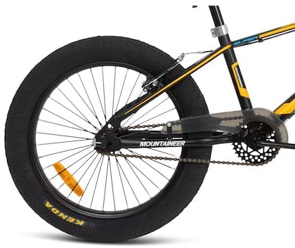 Mogoo Bicycle 20 Mountaineer Yellow - Image 4