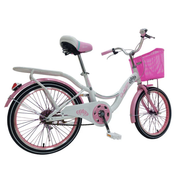 Mogoo Bicycle 20 Vego Queen White Pink - Image 2