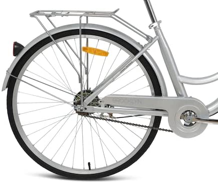 Mogoo Bicycle 26 Brooklyn Silver - Image 2