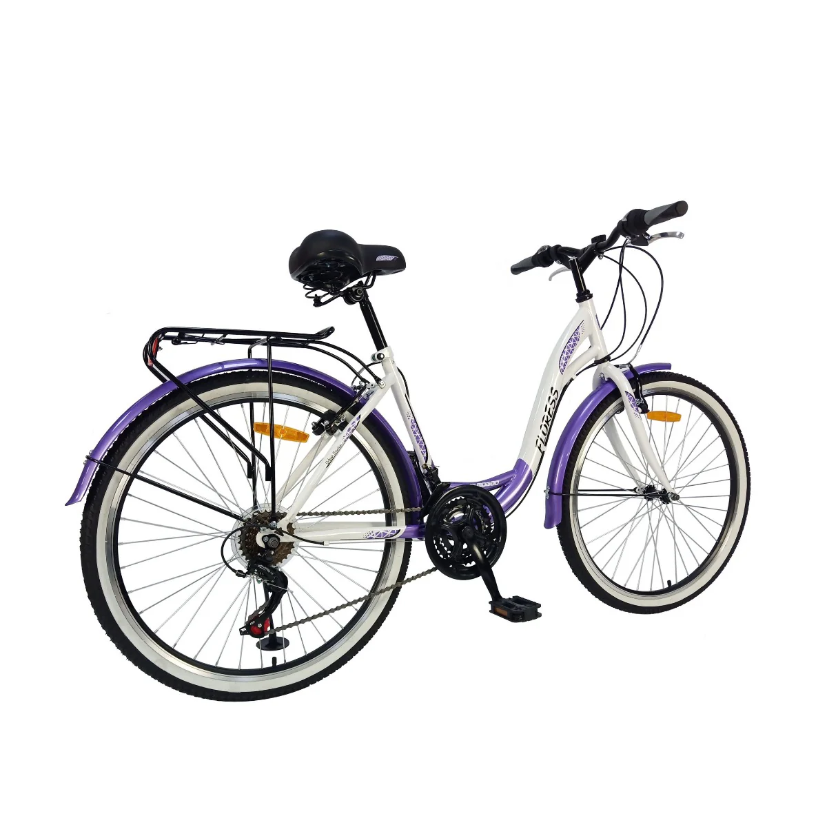 Mogoo Bicycle 26 Floress Purple - Image 3
