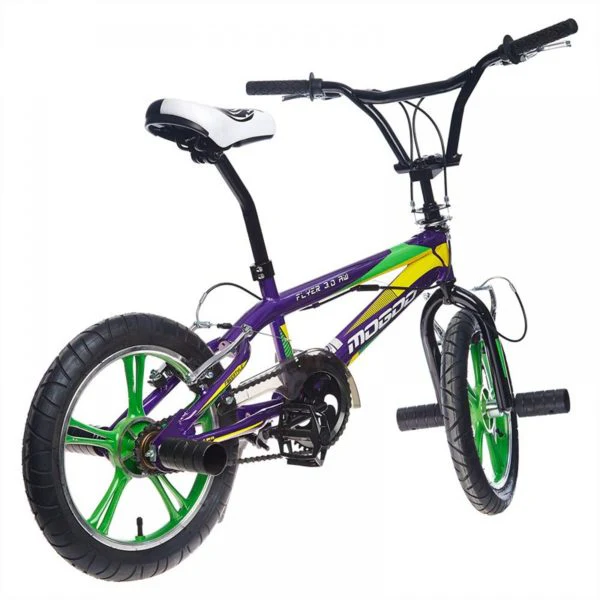 Mogoo Flyer 3.0 AW Freestyle BMX Purple 16 Inch - Image 2