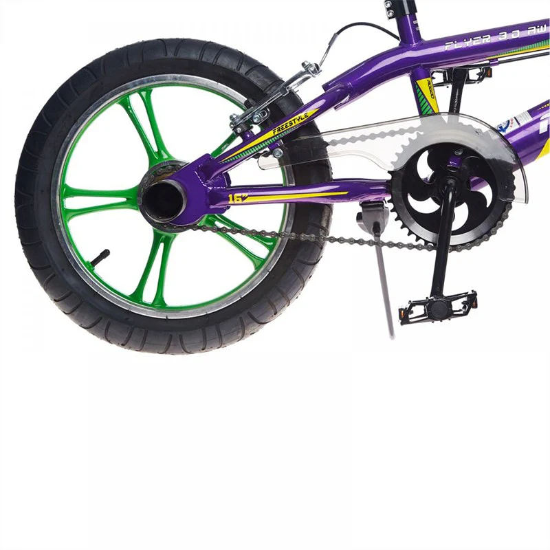 Mogoo Flyer 3.0 AW Freestyle BMX Purple 16 Inch - Image 4