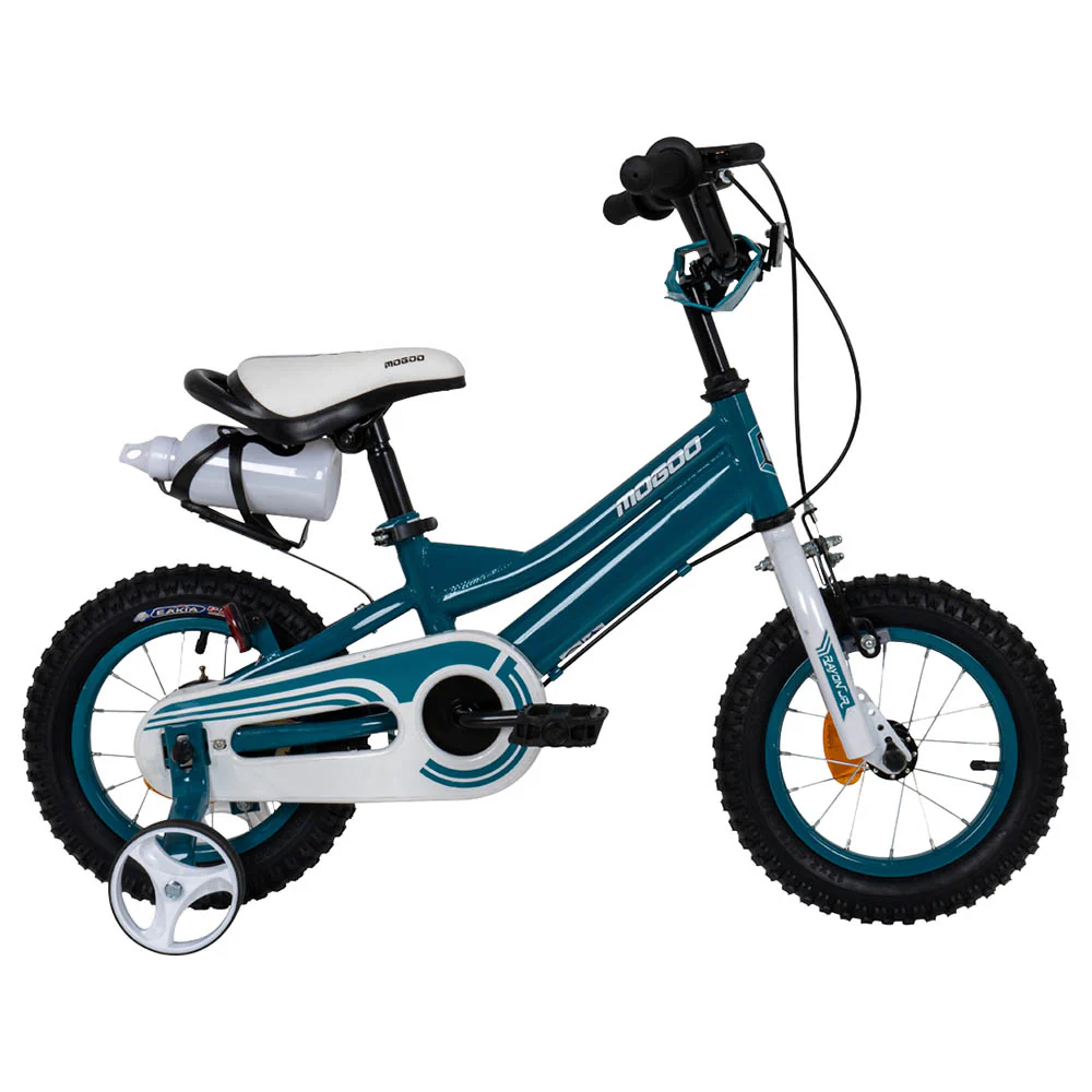 Mogoo Rayon Junior 12 inch Bicycle Green Bicycle - Image 2