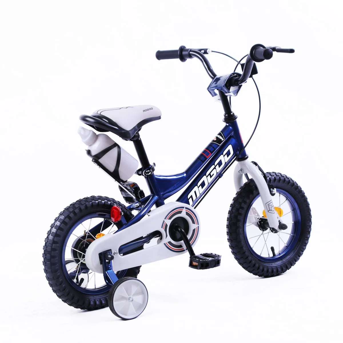 Mogoo Rayon Junior 16 inch Bicycle Blue Bicycle - Image 3