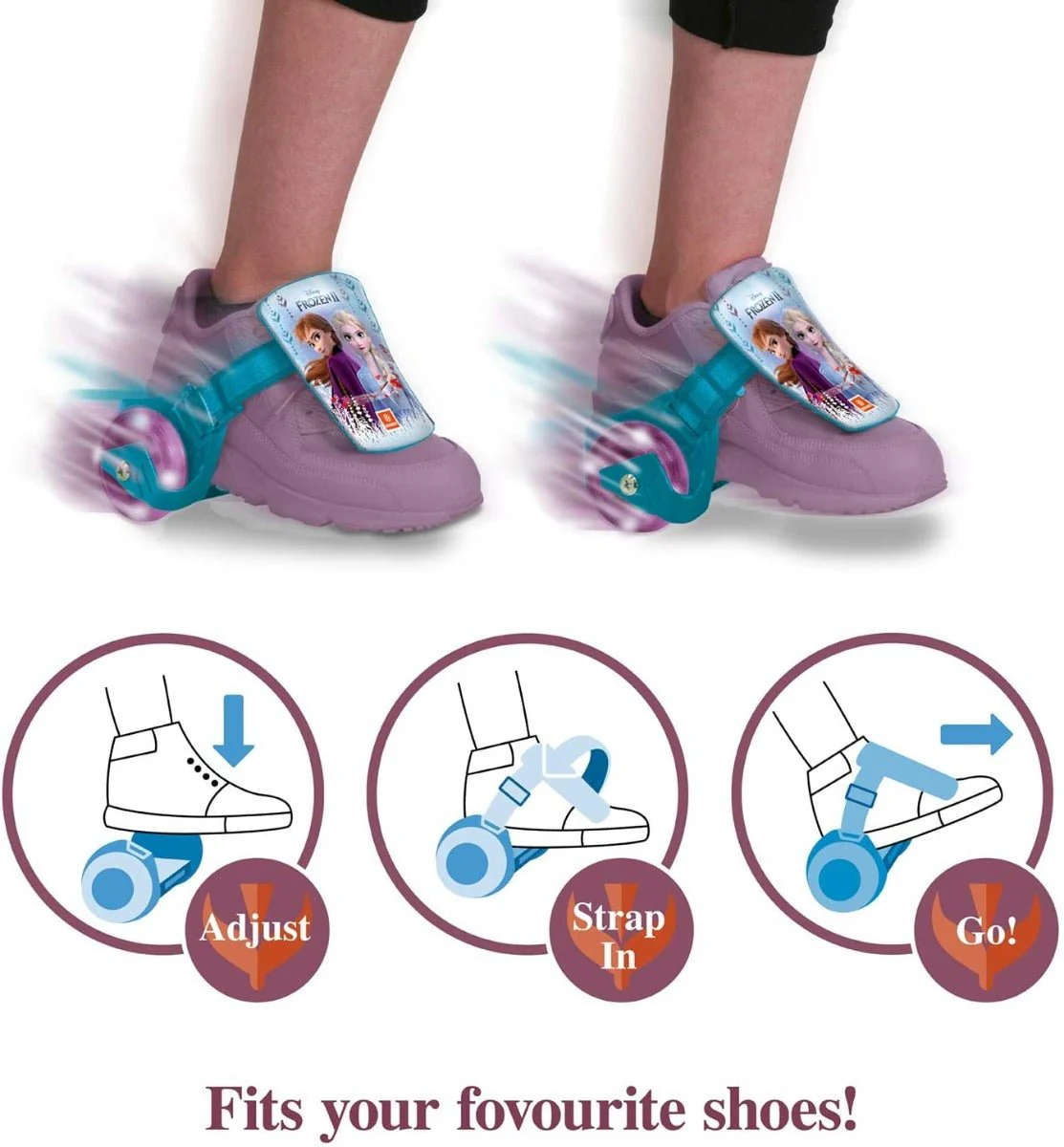 Mondo Clip-On Skates Frozen 2 28623 - Image 4