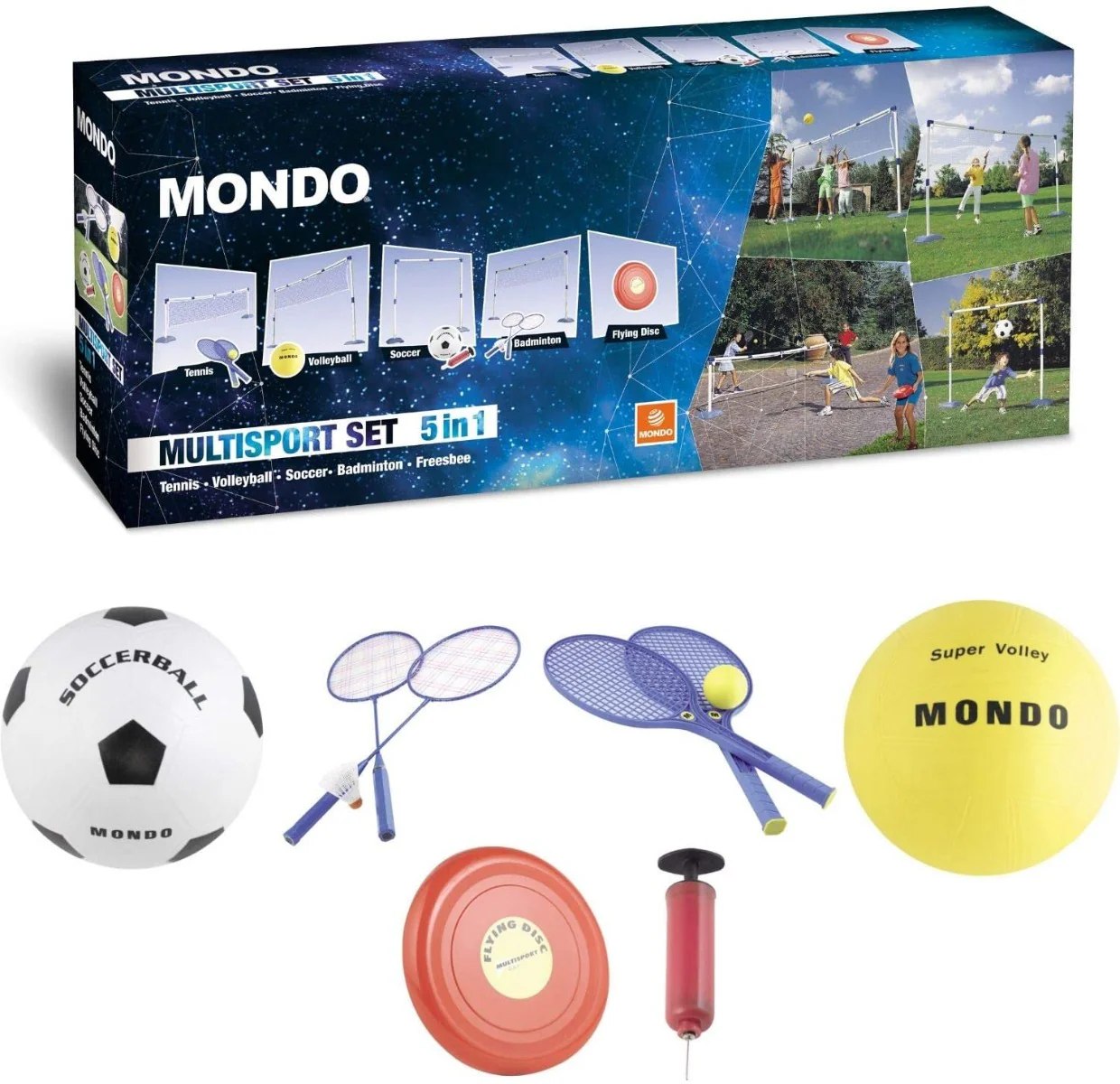 Mondo Multi Sport Set 5 in 1
