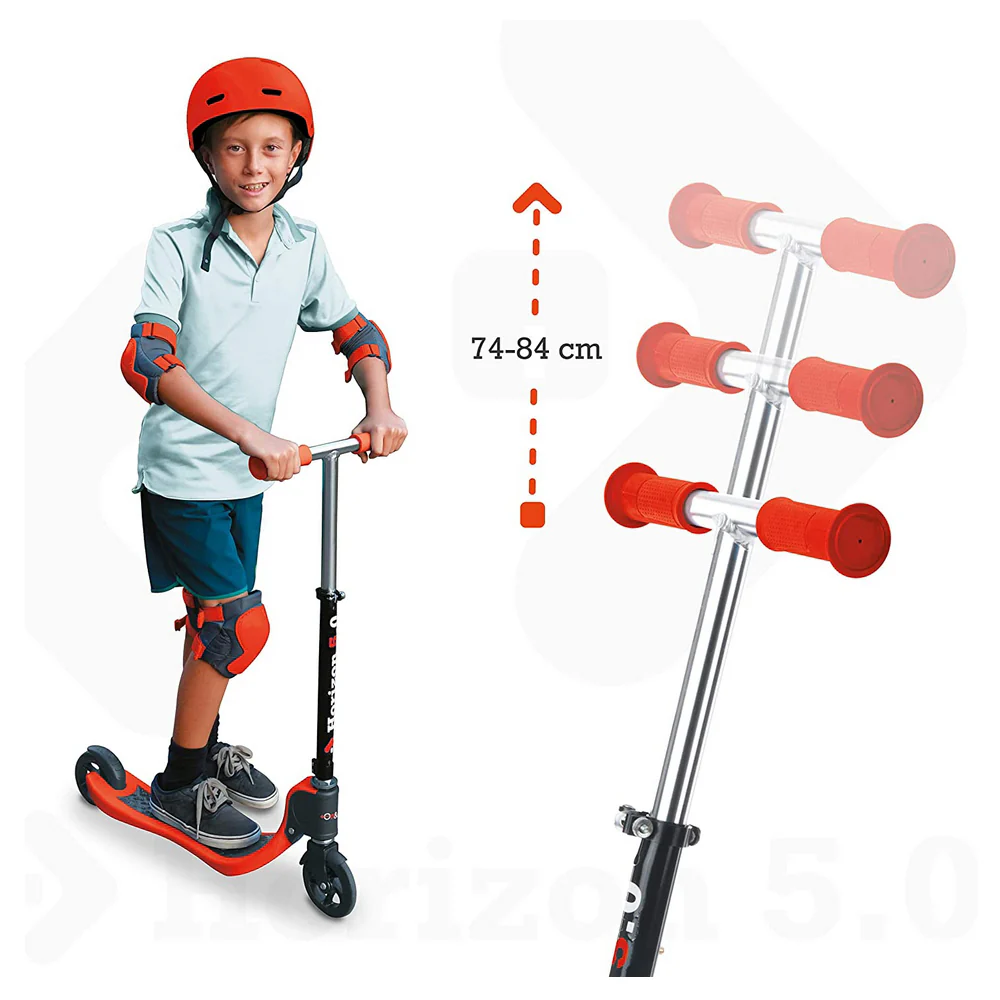 Mondo On & Go Horizon 5.0 2 Wheel Scooter Red 28566 - Image 4