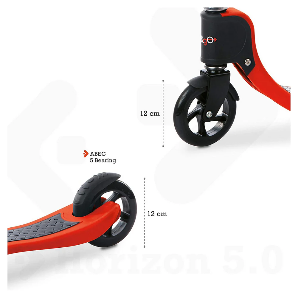 Mondo On & Go Horizon 5.0 2 Wheel Scooter Red 28566 - Image 5