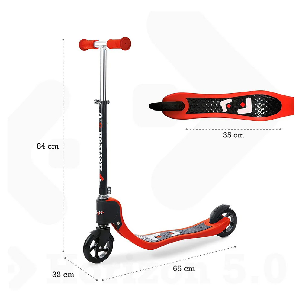 Mondo On & Go Horizon 5.0 2 Wheel Scooter Red 28566 - Image 6