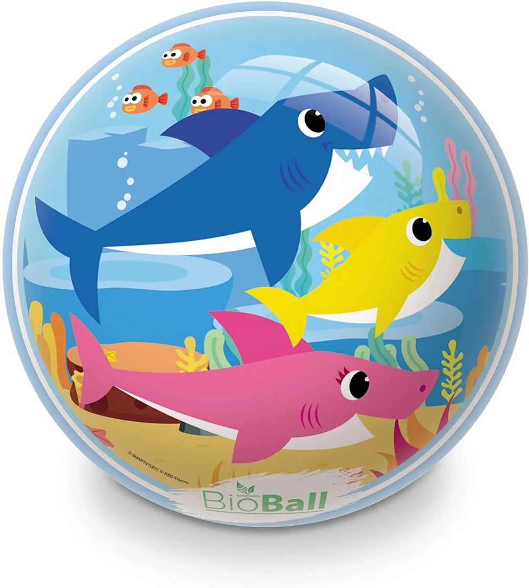 Mondo PVC 23cm Ball Baby Shark Assorted 26014 - Image 2