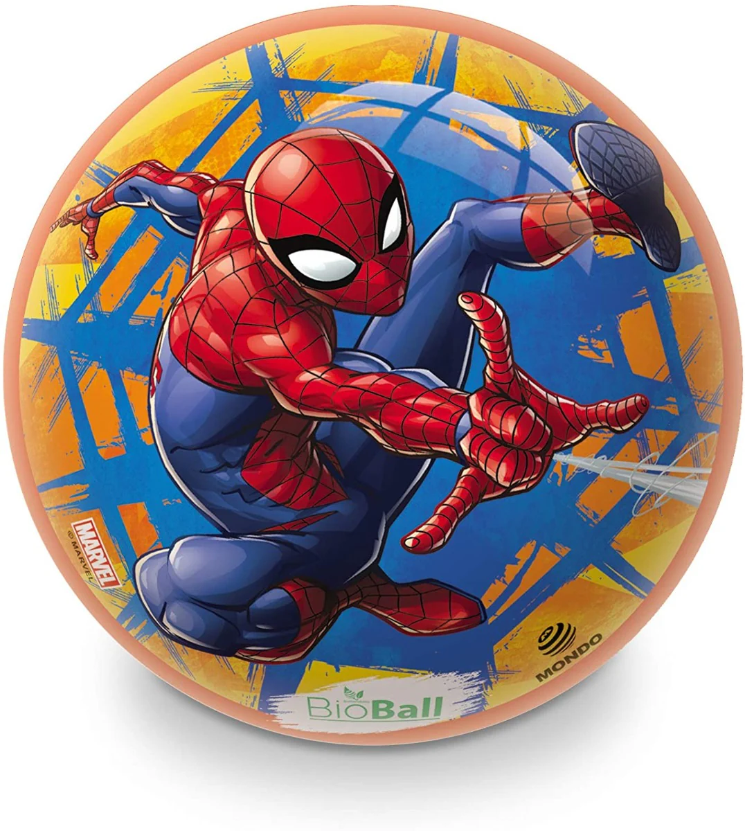 Mondo PVC 23cm Ball Spiderman Assorted 26018