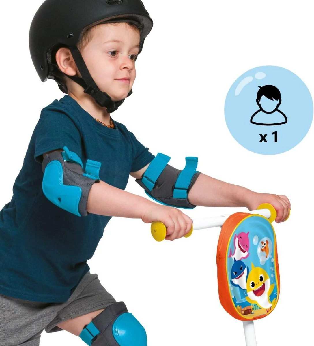 Mondo Scooter My 1st Baby Shark 3-Wheels 28656 - Image 6
