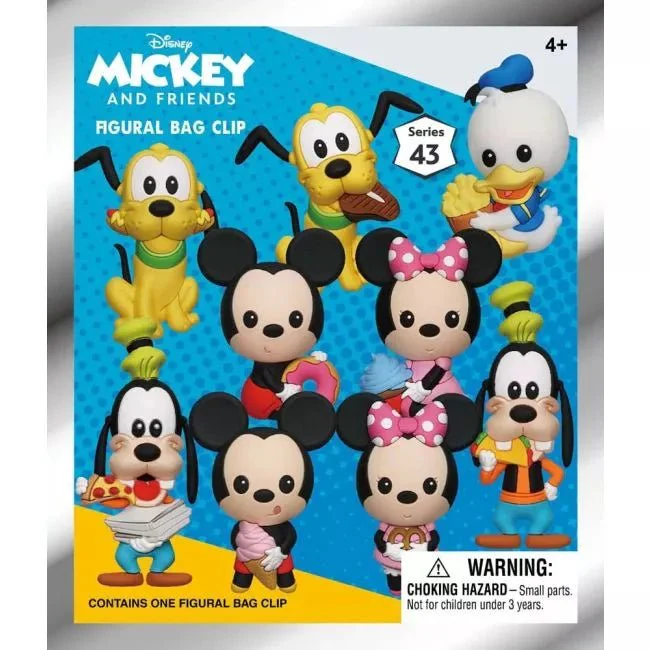 Monogram: Disney 3D Foam Bag Clip - Mickey & Friends with Food Series-43 MN85510 - Image 2