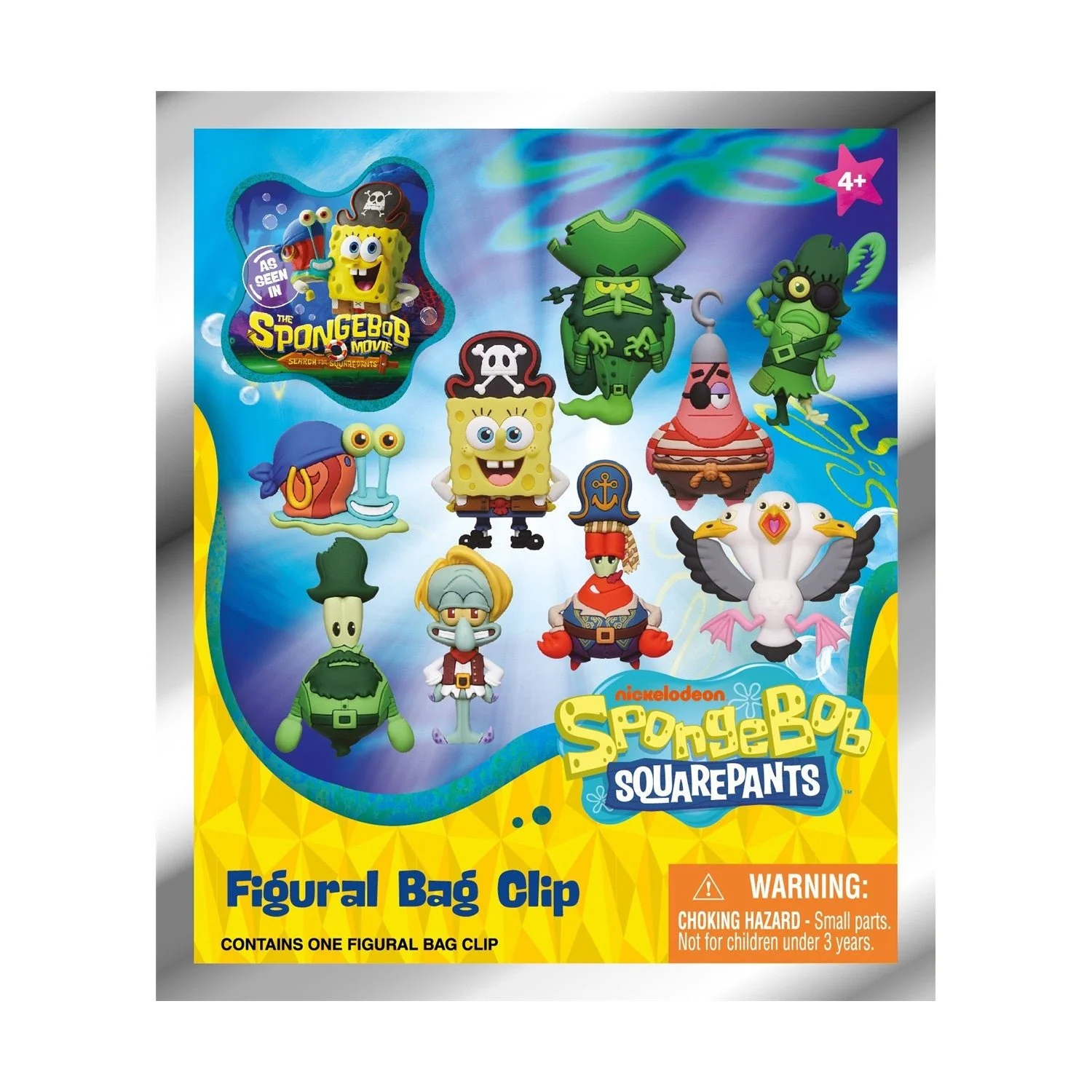 Monogram: Spongebob Movie 3D Foam Bag Clip Series-1 MN63195 - Image 2