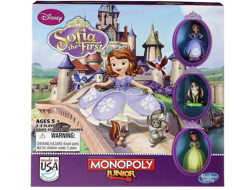 Monopoly Junior Disney Sofia The First Editon A8850