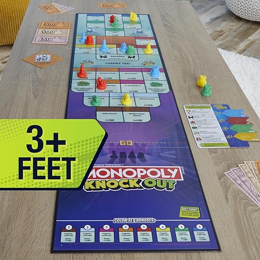 Monopoly Knockout Family Party Game - Image 10