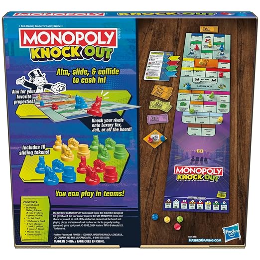 Monopoly Knockout Family Party Game - Image 14