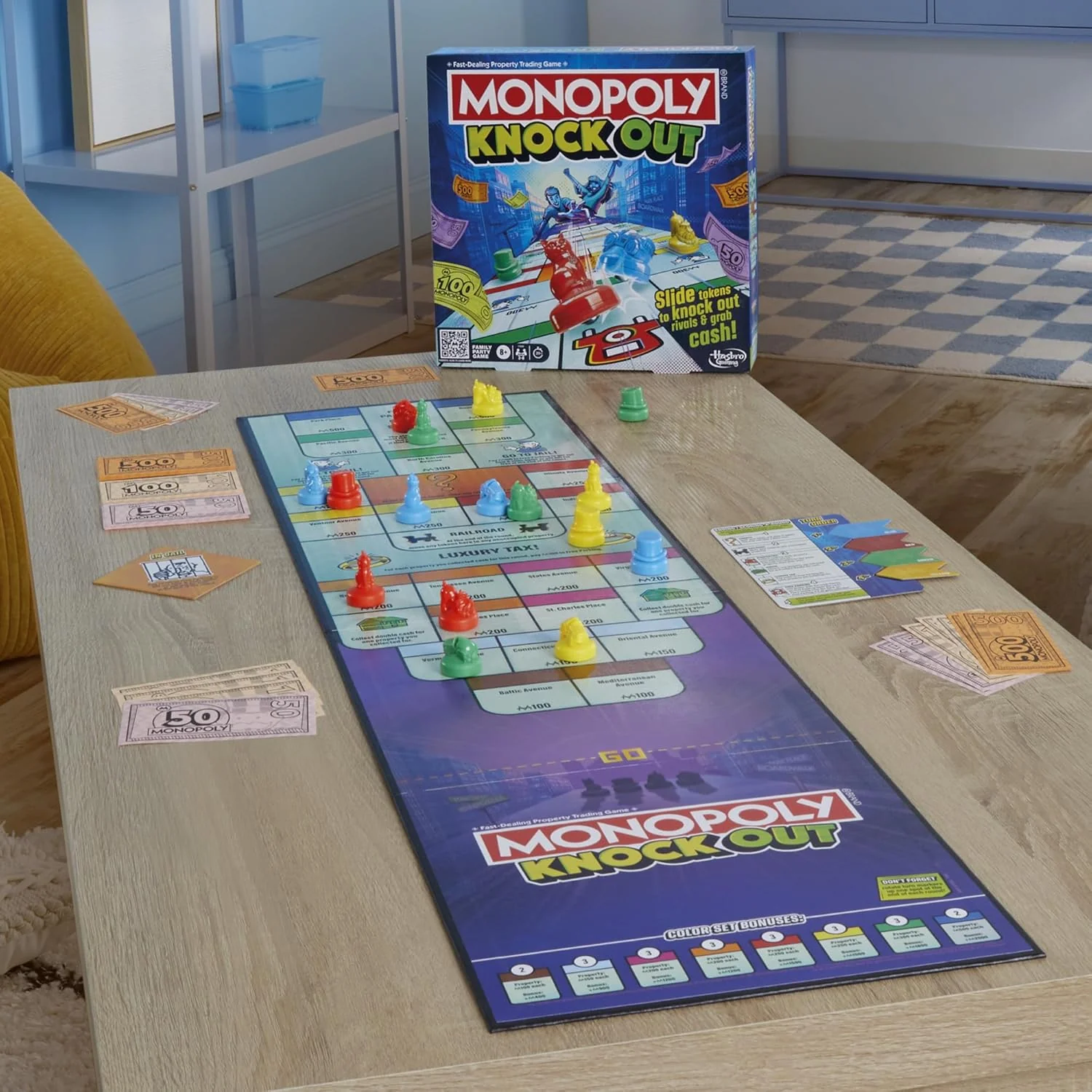Monopoly Knockout Family Party Game - Image 2