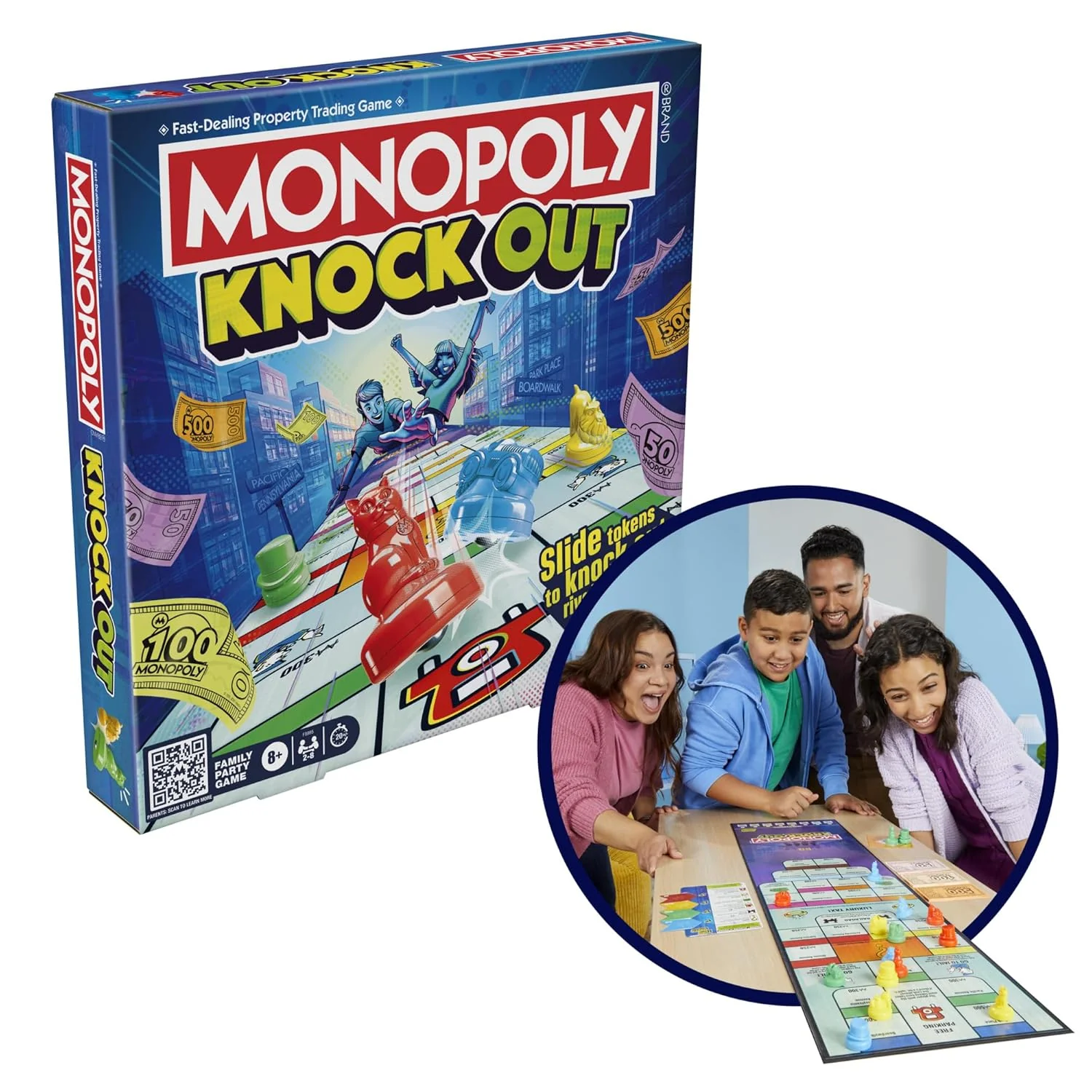 Monopoly Knockout Family Party Game - Image 5