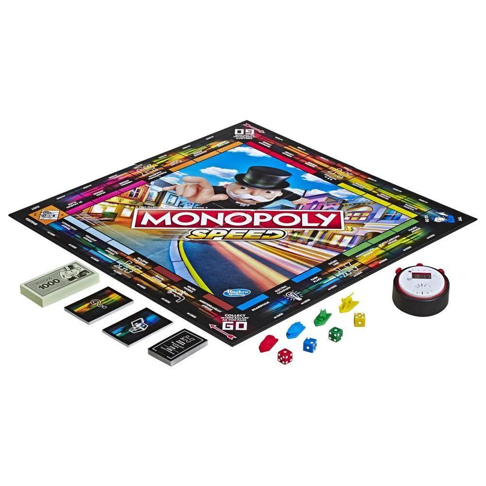 Monopoly Speed Board Game E7033 - Image 2